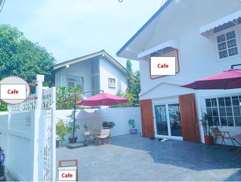 BITEC 1.2 km BTS Bearing 1.3km. 2-story detached house for rent new condition 50 sq.wa. 200 sq.m.