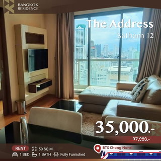 รูปภาพ  The Address Sathorn 12 ☄️ ยูนิตชั้นสูง ทำเลดี ⚡ ใกล้ BTS ช่องนนทรี 