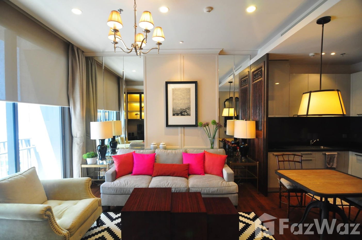 รูป คอนโดให้เช่า 1 ห้องนอน ในโครงการ ควอทโทร บาย แสนสิริ 1627436 - รูปที่ 2/12