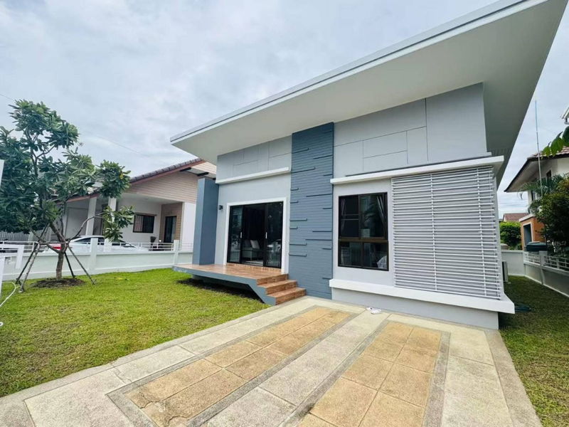 ขายบ้านเดี่ยว : ขายบ้านชั้นเดียว 2 ห้องนอน โครงการกุลพันธ์9 The Zentric ใกล้โรงเรียนนานาขาติล้านนา-เชียงใหม่ T.0946511456