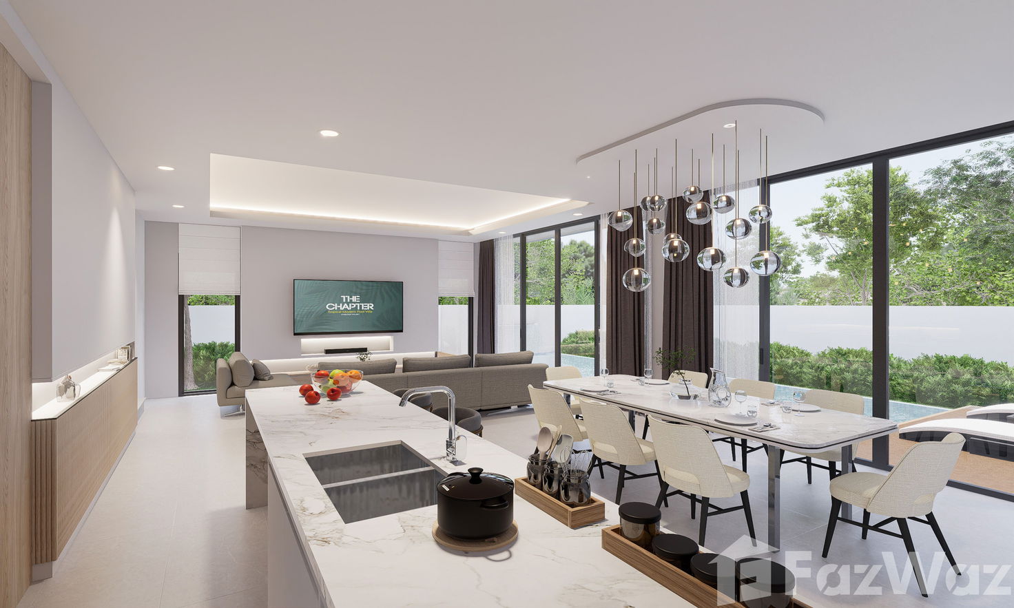 รูป ขาย วิลล่า 4 ห้องนอน ในโครงการ เดอะ แชปเตอร์ ทรอปิคอล โมเดิร์น พูล วิลล่า ฉลอง 2000581 - รูปที่ 1/19