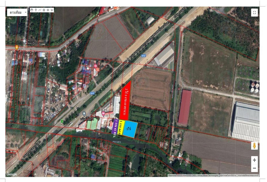 รูป ขาย ที่ดินเปล่า 3 ไร่ 3 งาน 85 ตร.ว. สามโคก ปทุมธานี - รูปที่ 7/7