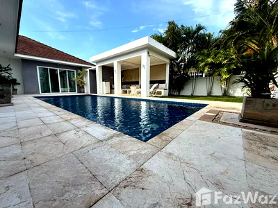 Houses for sale Thap Tai, Prachuap Khiri Khan : Modern 3-Bedroom Luxury Pool Villa with Mountain Views 5363027