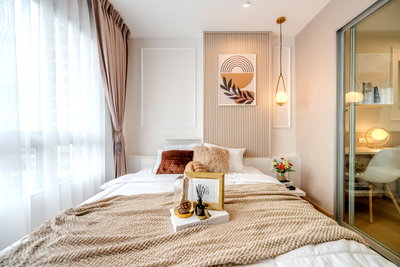 คอนโด โฮมโปร ราชพฤกษ์ : เดอะทรัสต์ เรสซิเด้นซ์ ปิ่นเกล้า ห้องสวย ชั้นสูง เฟอร์ใหม่ พร้อมอยู่_Do738