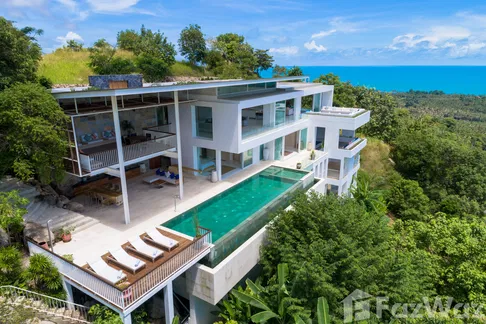 Stunning 3 Bedroom + Studio Sea View Villa in Peaceful South Samui 1636208