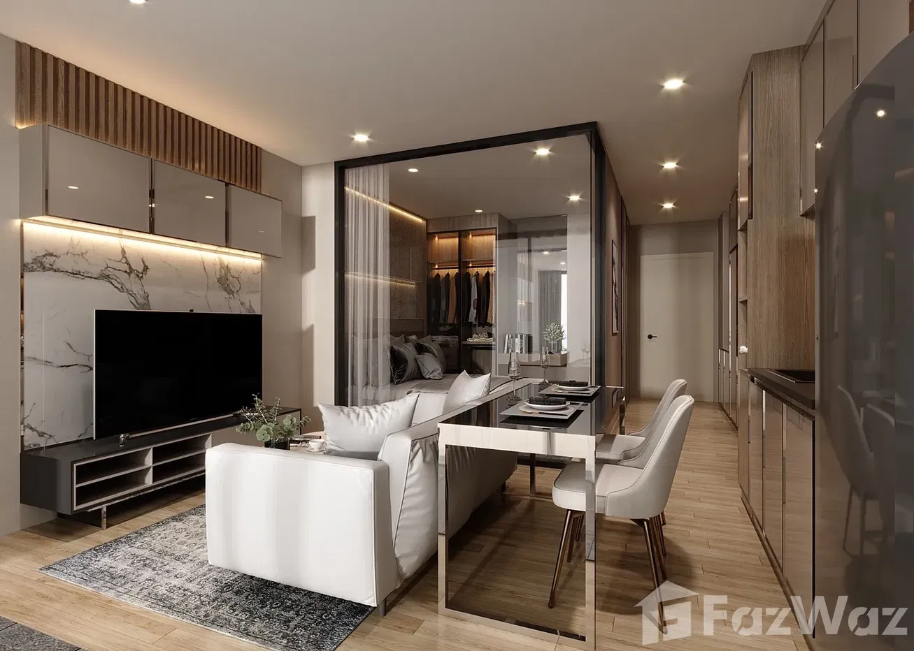 รูป ขาย คอนโด 1 ห้องนอน ในโครงการ เดอะ บาลานซ์ บาย เดอะ บีช 1413536 - รูปที่ 1/16