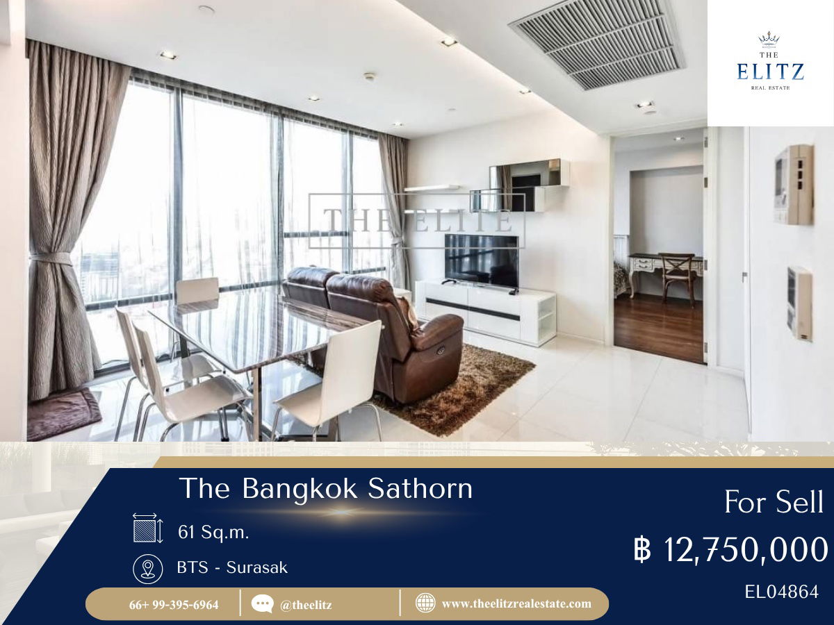 รูป ✨ Luxury Living at The Bangkok Sathorn ห้องจริง วิวเมืองหรูเหนือระดับ ทำเล Prime CBD 💖 - รูปที่ 1/25