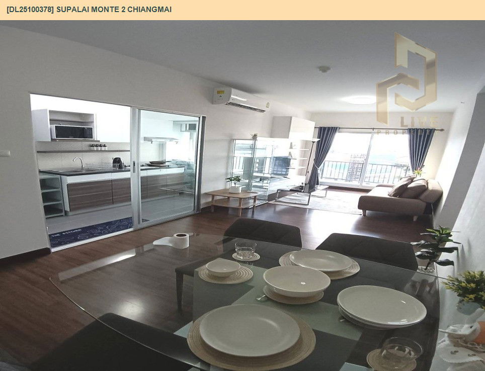 picture DL25100378 Condo for rent, Supalai Monte 2 Chiangmai  near -, ready to move in, call urgently 0638692663 LineID @162cjixi - 6/12
