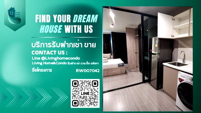 คอนโดให้เช่า : ให้เช่า คอนโด ไลฟ์ลาดพร้าว (Life Ladprao) ห้องสวย ตกแต่งพร้อมอยู่ เดินทางสะดวก- RW007042 