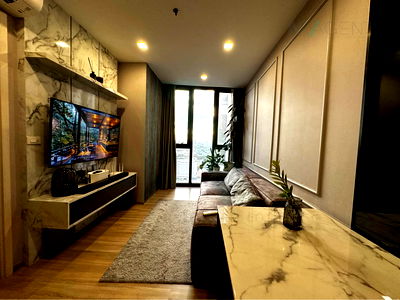 Condos for rent BTS Saphan Khwai : For Rent Condo THE LINE PHAHON - PRADIPAT Building 1, Floor 30,1 bed room, Room size 42 sqm
