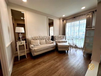 Condos for sale Lat Phrao District Office : 🔥🔥(For Sell) Lucus Garden Ladprao71 type 1 Bedroom 1 Bathroom 55 sqm. New-renovated Only 3.65m Tel.093-615-5959