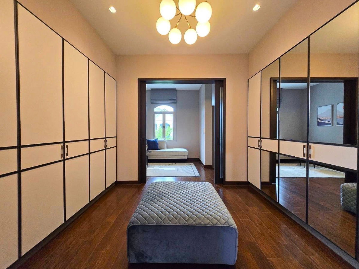picture 🏡 Luxury 2-story detached house for rent, Perfect Masterpiece Rama 9 - Krungthep Kreetha, 5 bedrooms, 2 maid's rooms, near the expressway. - 11/19