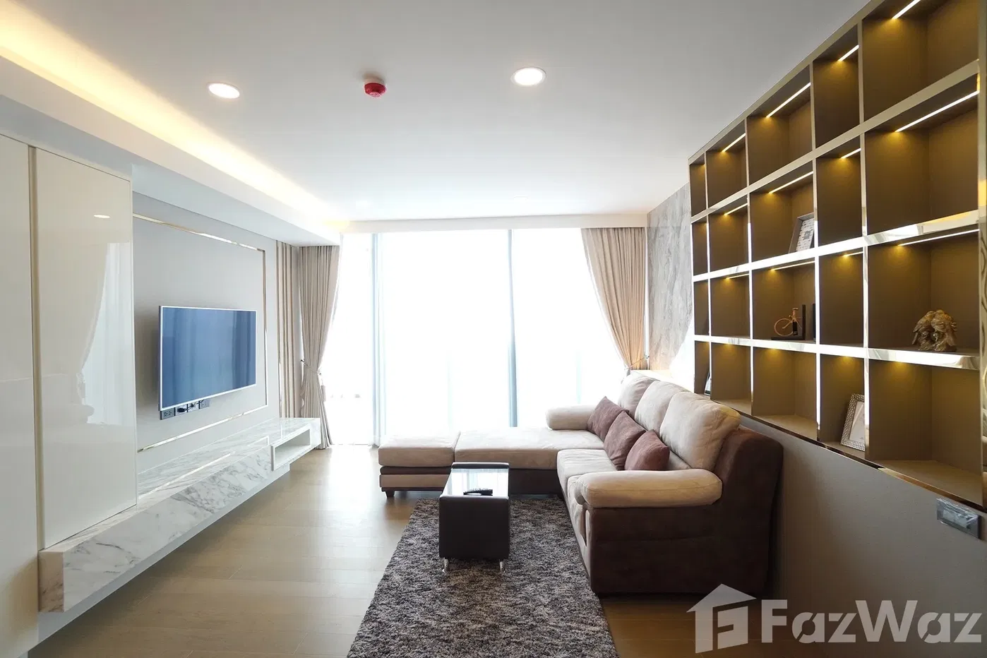 picture 2 Bedroom Condo for rent at Siamese Exclusive Queens 5760005 - 1/15