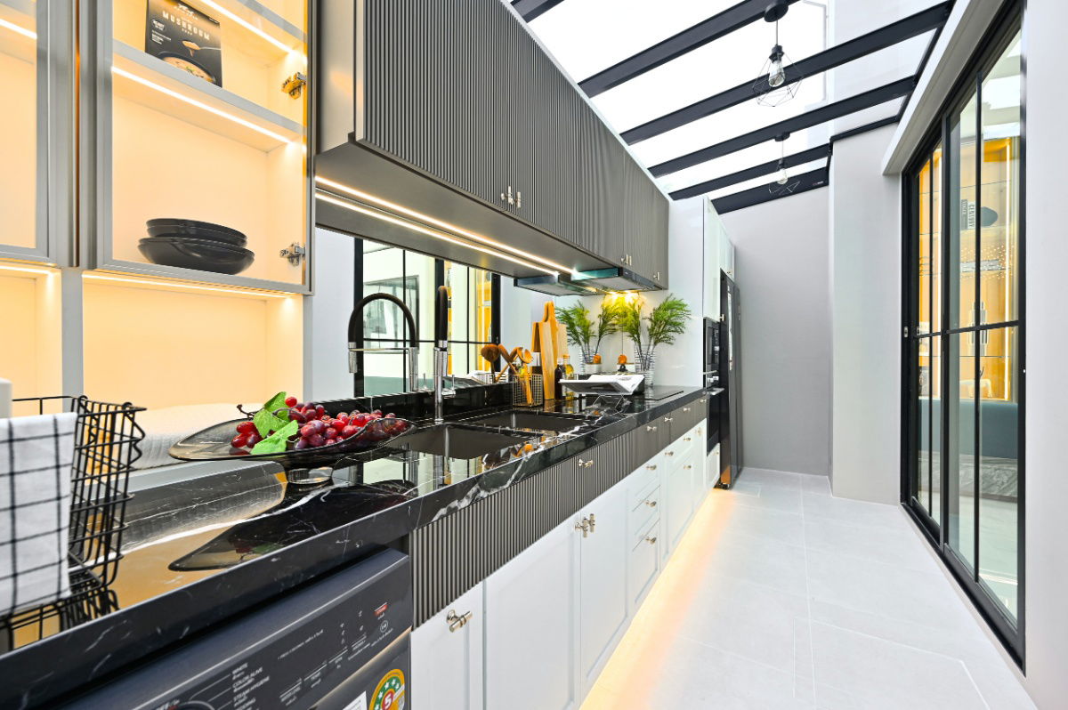 picture 🏢 For rent: Luxury townhome/home office in Rama 2 area, Gravitia Rama 2 - Tha Kham project. - 15/18