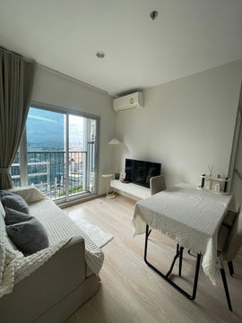 For Rent NOBLE REVOLVE RATCHADA 2 Fully Furnished (Near MRT Thailand Cultural Centre Station)