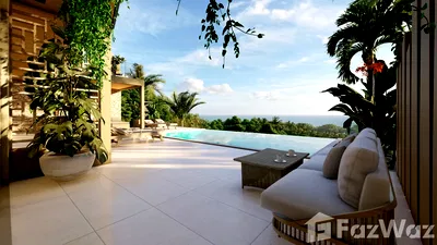 บ้านเดี่ยว เกาะสมุย สุราษฎร์ธานี : ขาย วิลล่า 4 ห้องนอน ในโครงการ โอกะ ซีวิว วิลล่า 5333962