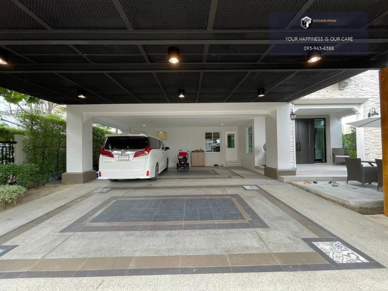 ขายบ้านเดี่ยว : Nantawan Ramintra-Paholyothin 50 | บ้านแปลงมุม หันทิศใต้ Fully Furnished 角屋, 朝南 #2025101612348