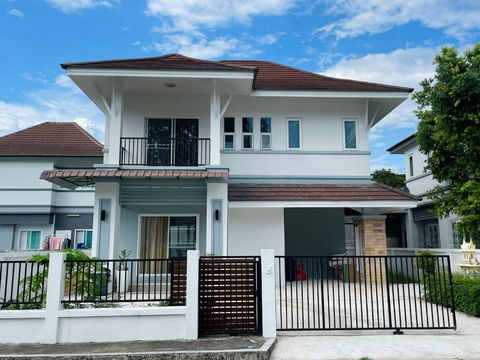 ปล่อยเช่าบ้าน ดิฮาบิแทท สันกำแพง-เชียงใหม่ 3 ห้องนอน 3 ห้องน้ำ ใกล้โรงเรียนมงฟอร์ด T.0946511456