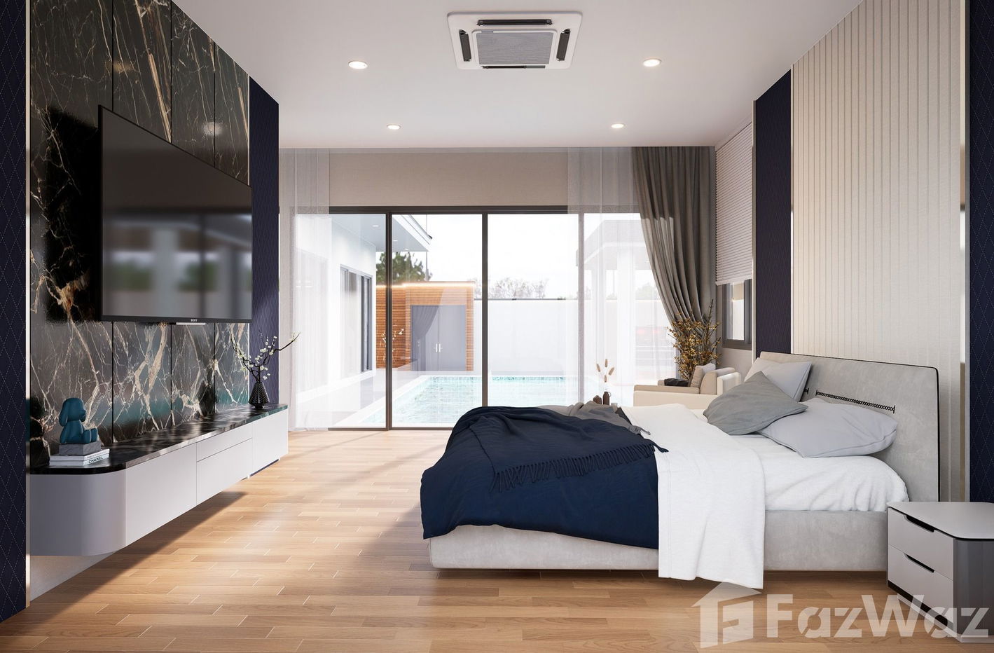 picture 3 Bedroom Villa for sale in Pong, Chon Buri  1967757 - 9/24