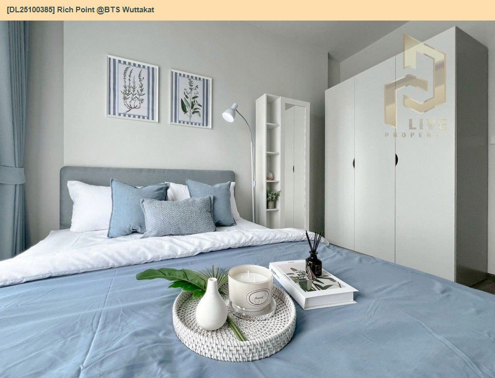 picture DL25100385 Condo for rent, Rich Point @BTS Wuttakat near BTS วุฒากาศ, ready to move in, call urgently 0638692663 LineID @534wlwof - 5/11