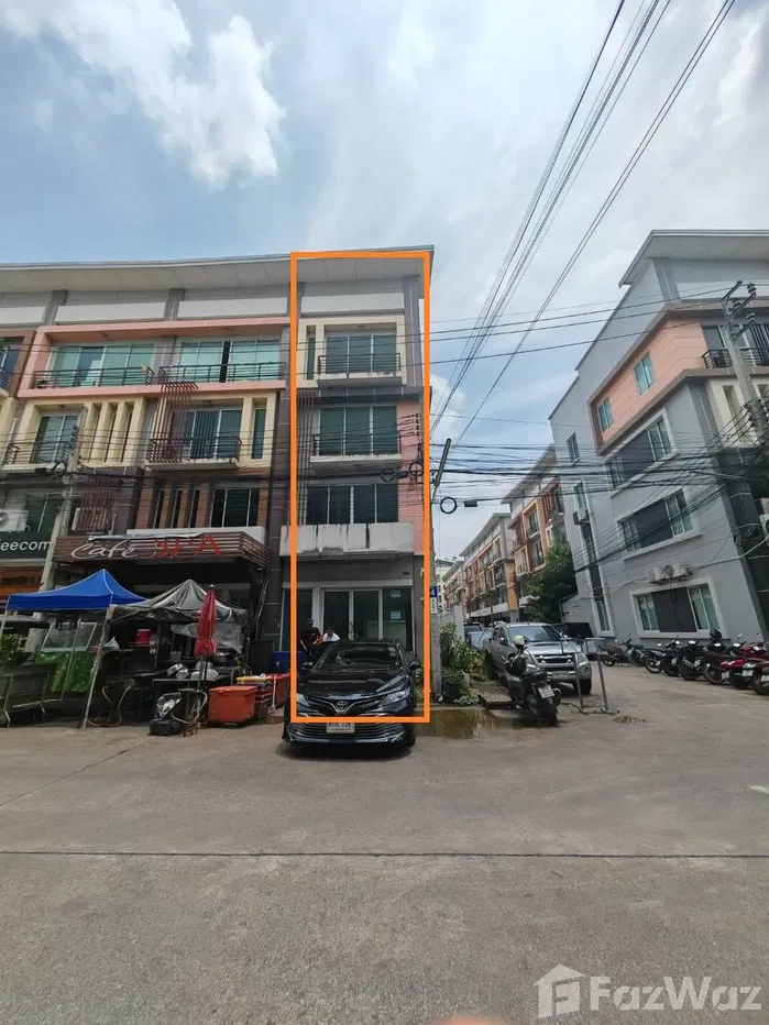 รูป ทาวน์โฮม 4 ชั้น โฮมออฟฟิศ อาร์เค บิซ เซ็นเตอร์ มอเตอร์เวย์ – 5746055 - รูปที่ 1/10