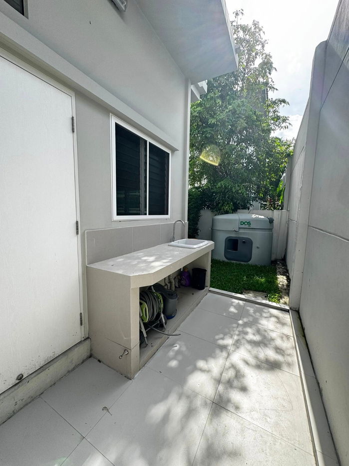 picture Single house for rent, Manthana Bangna-Wongwaen, ready to move in HST0010 - 7/16