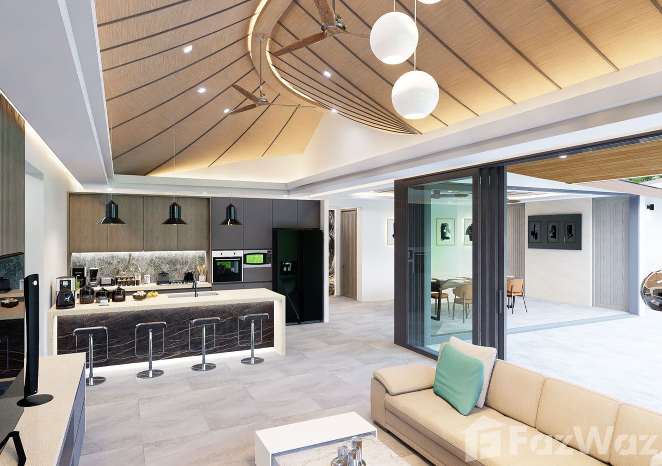 รูป ขาย วิลล่า 3 ห้องนอน ในโครงการ เดอะ กรีน ฮิลล์ ละไม 1947017 - รูปที่ 4/14