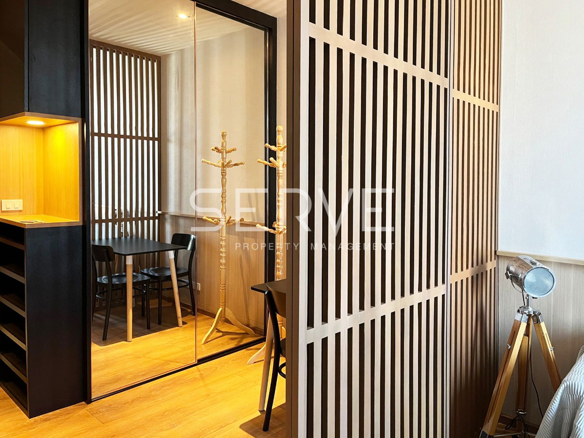 picture 🔥18K🔥- Studio with Partition High Fl. 15+ Good Location Shuttle bus to BTS Phrom Phong at Park 24 or Park Origin Phrom Phong / For Rent - 4/7