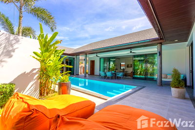 Houses for rent Cherngtalay Witthayakhom School : The S Villas : 4 Bedroom Pool Villa 226313