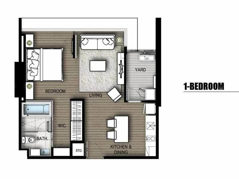 picture 1 Bedroom Condo for sale at Noble Recole  30615 - 3/9