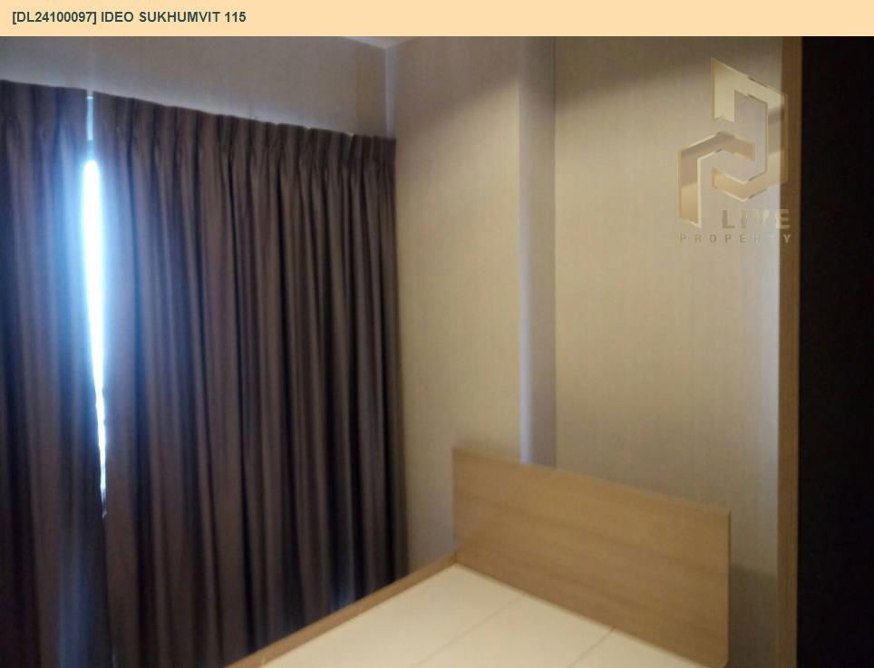 รูป DL24100097 ขาย คอนโดมิเนี่ยม ไอดีโอ สุขุมวิท 115 (IDEO Sukhumvit 115) พร้อมเข้าอยู่ โทรด่วน 0638692663 LineID@655ebbvc - รูปที่ 10/11
