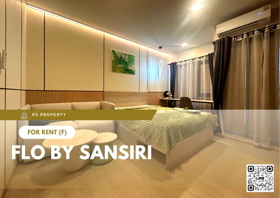 Condos for rent : For rent ✨ FLO by Sansiri ✨ Fully furnished and equipped, near BTS Khlong San