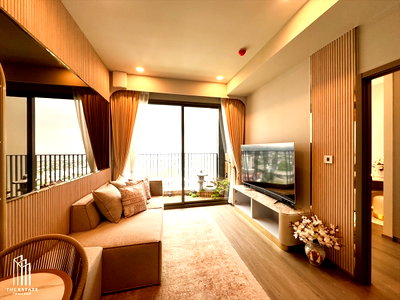 Condos for rent : For Rent!! Whizdom The Forestias (Destinia Building) 40.74 sq.m., 1 bedroom, high privacy with only one shared wall with a neighboring unit. 