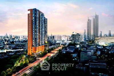 Condos for sale : 1-BR Condo, FLO By Sansiri, MRT Wat Mangkon, 12th Floor (ID 2355713)