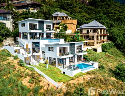 Houses for sale Ko Samui Surat Thani : 5 Bedroom Villa for sale in Maret, Surat Thani  1118366