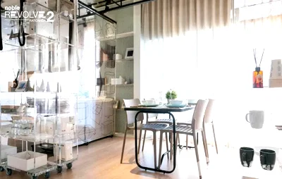 ขายคอนโด : ขาย คอนโด 1 ห้องนอน ในโครงการ โนเบิล รีวอลฟ์ รัชดา 648160