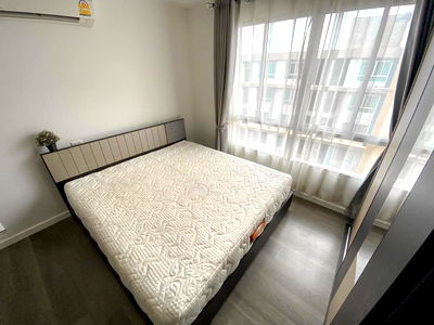 คอนโดให้เช่า : P ให้เช่าคอนโด ดีคอนโด แคมปัส รีสอร์ท บางนา มีเฟอร์+เครื่องใช้ไฟฟ้าครบ