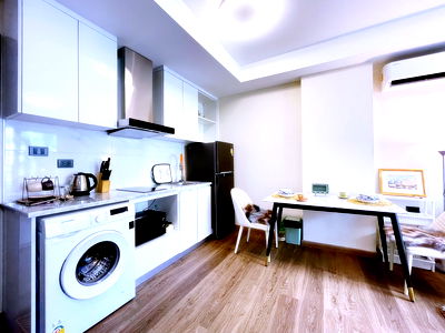 เช่าคอนโด สันทราย เชียงใหม่ : ให้เช่าคอนโดมิเนียม   1 ห้องนอน   1 ห้องน้ำ    1 ห้องครัว  1  ที่จอดรถ