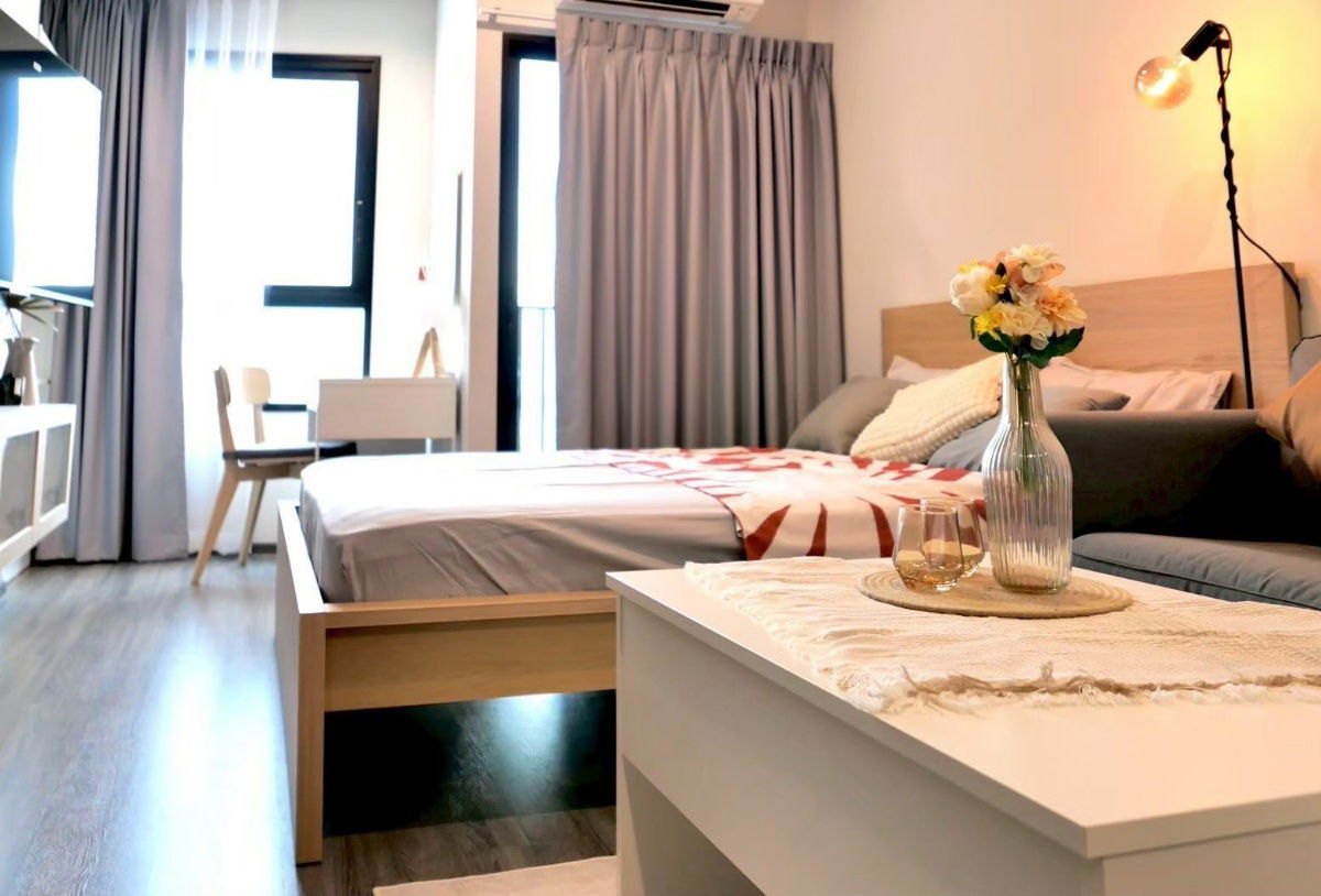 picture PFD-06207 Condo for Rent: Ideo Ramkhamhaeng-Lamsali Station Schedule a viewing ■ Line: @propertyfinder		 - 2/19