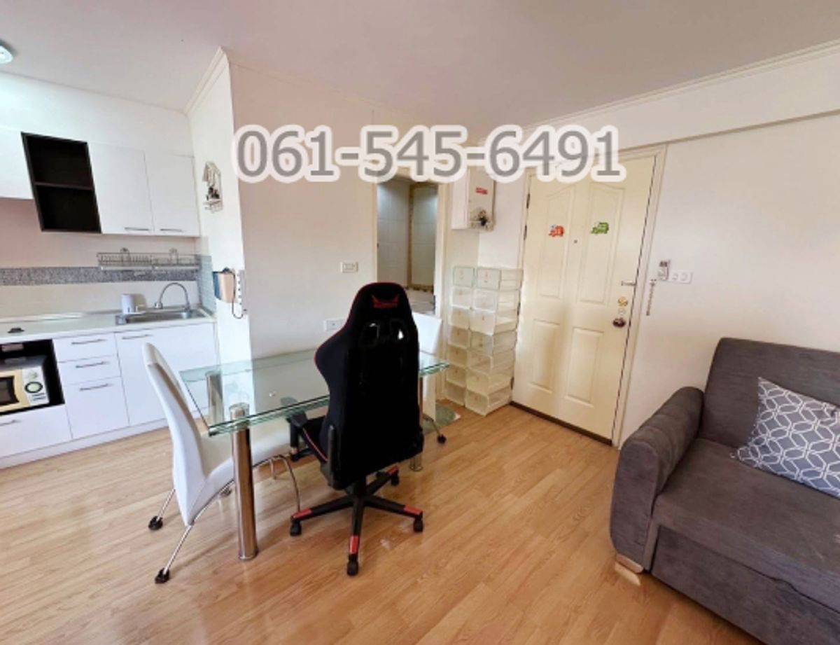 รูป ขายคอนโด ลุมพินี วิลล์ รามอินทรา - หลักสี่ Lumpini Ville Ramintra - Laksi ใกล้ BTS สีเขียวและสีชมพู คุ้มค่ามาก - รูปที่ 2/6