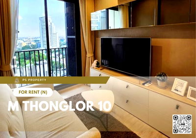 Condos for rent : For rent 📍 M Thonglor 10 📍 Fully furnished and equipped, near BTS Ekkamai