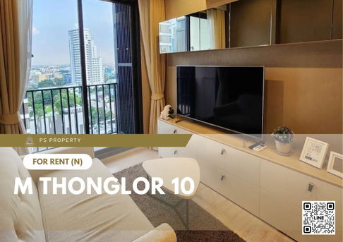 For rent 📍 M Thonglor 10 📍 Fully furnished and equipped, near BTS Ekkamai