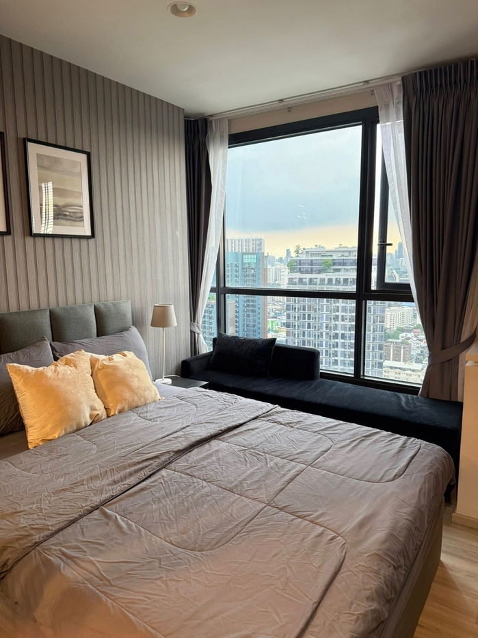 รูป 🚩ให้เช่า XT ห้วยขวาง✨1 Bed 30 ตร.ม. ✨เครื่องใช้ไฟฟ้า+เฟอร์นิเจอร์ครบ 🚇ติด MRT ห้วยขวาง - รูปที่ 1/8
