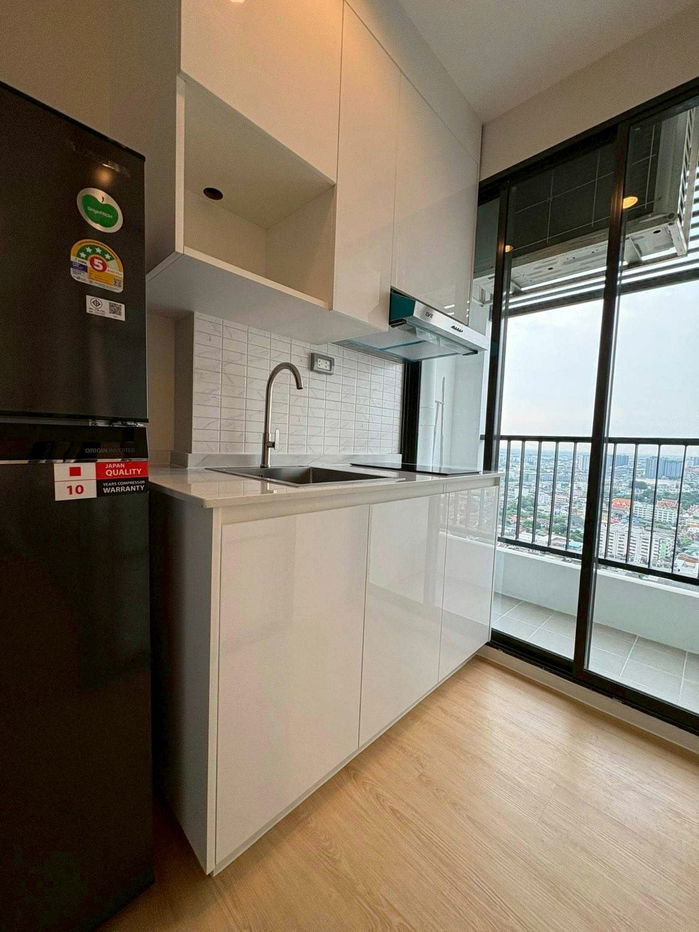 picture Ideo Sathorn-Tha Phra (Ideo Sathorn Thapra) 28th floor (beautiful view, not blocked) free transfer before the end of this month - 3/8