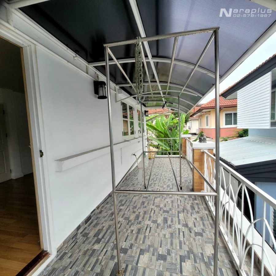 รูป 68101036 : ให้เช่าบ้านเดี่ยว 2 ชั้น หลังมุม ถนนเมน ขนาด 57.7 ตร.ว พื้นที่ใช้สอย ประมาณ 162 ตร.ม. หมู่บ้าน ชวนชื่น พาร์ค อ่อนนุช-วงแหวน ประเวศ กรุงเทพ - รูปที่ 22/22