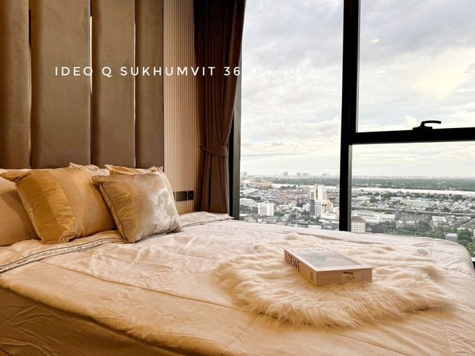 🎉ให้เช่า Ideo Q Sukhumvit36-1 ห้องนอน ใกล้BTS ทองหล่อ เอ็มโพเรียม เอกมัย พระราม4 เดินทางสะดวก