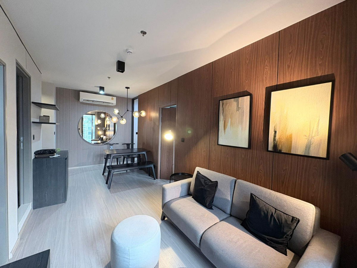 รูป  Life Asoke Hype for rent >> 2 Bedroom,1 Living room(28,000 baht) >> 48.56sqm Cheapest !!! *** Line ID: meigood777 *** - รูปที่ 9/21