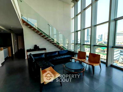 Condos for sale Surawong Road : 4-BR Condo at The River Condominium near BTS Saphan Taksin (ID 2357645)