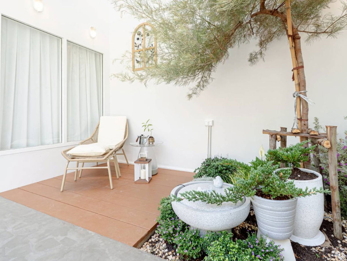 รูป CASA VENTO บ้านแฝด 3 ชั้น ตกแต่งด้วยสไตล์โมเดิร์น ถนนพัฒนาชนบท 2 ซ.สุวรรณ ใกล้สนามบินสุวรรณภูมิ, แอร์พอร์ตลิงก์, มอเตอร์เวย์, ใกล้โรงเรียน ราคาถูก - รูปที่ 6/27