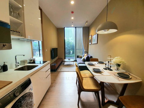 ให้เช่าคอนโด โนเบิล บีไนน์ทีน อาคาร A ชั้น 3 1 ห้องนอน ขนาด 33.00 ตรม ใกล้ โรงเรียนวัฒนาวิทยาลัย